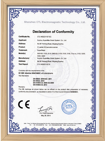 CE Certificate